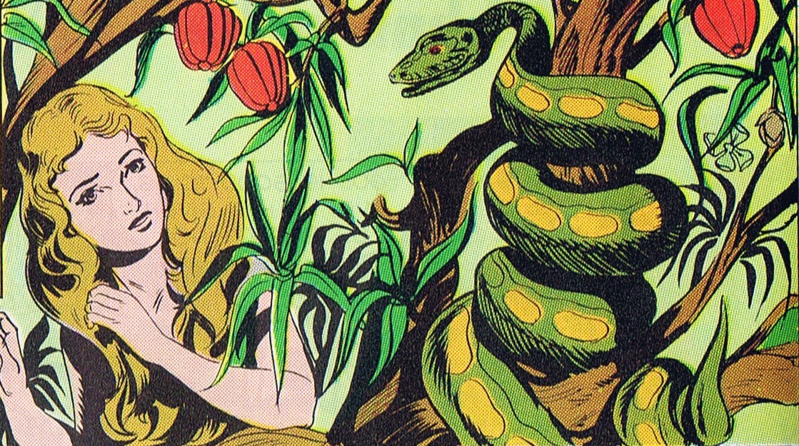 Satan Snake Garden Eden